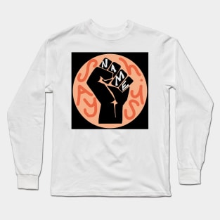 Say His Name- ALL proceeds go to Black Lives Matter Long Sleeve T-Shirt